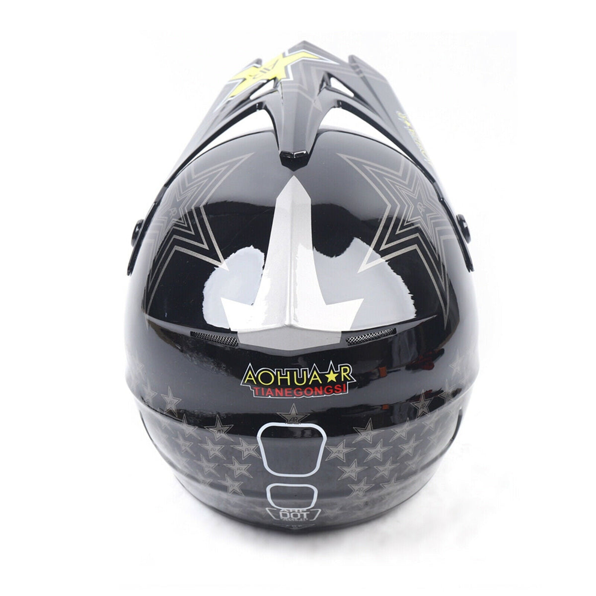 Motocross Helmet Dirt Bike ATV Motorcycle Helmet Road Downhill Motorbike Full Face Helmets Gift MTB Racing Helmet Protector Muti-Color Helmet Set Goggles Off-Road Racing Bike Motocross Protector