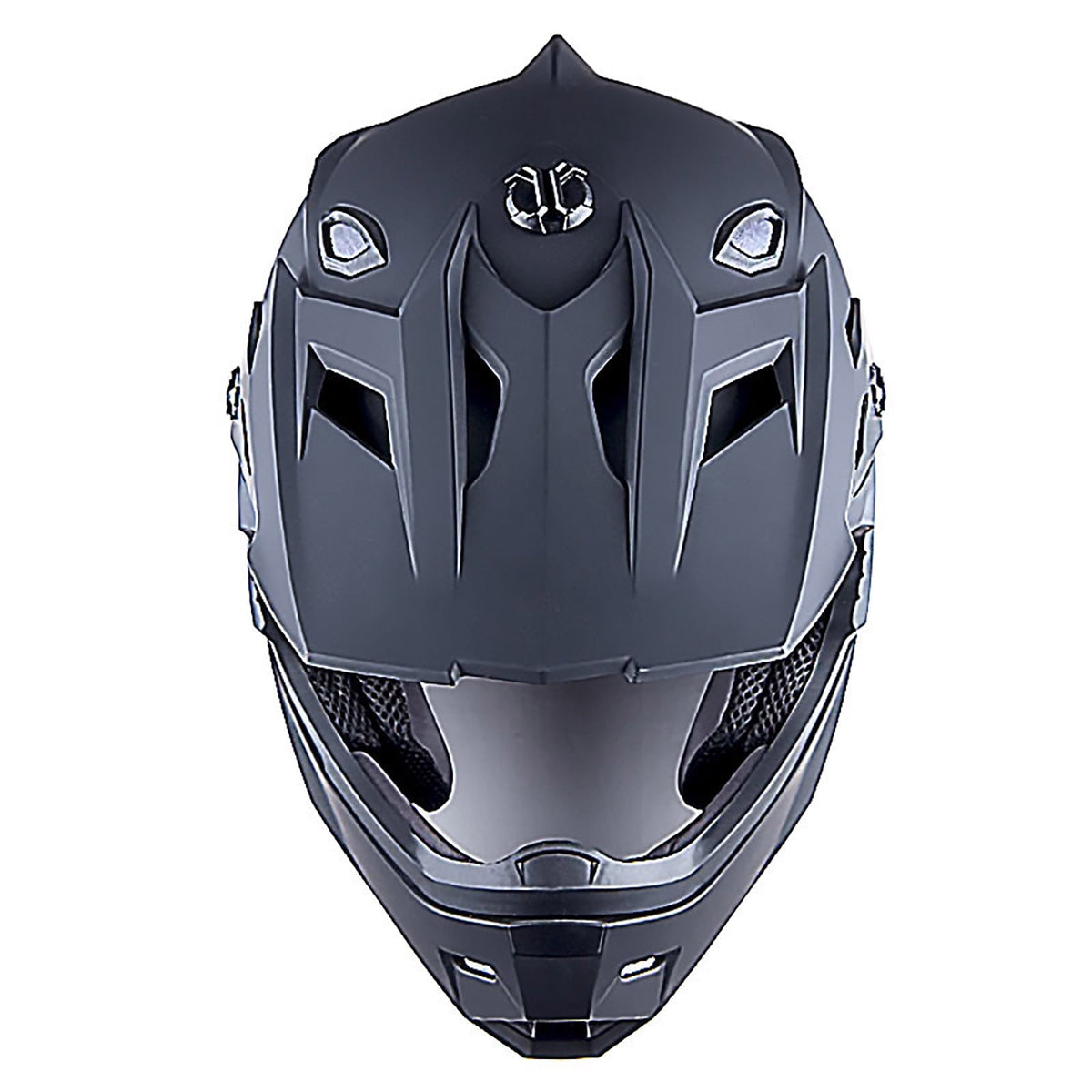 1Storm Adult Motocross Helmet BMX MX ATV Dirt Bike Helmet Racing Style HF801; Sonic Red