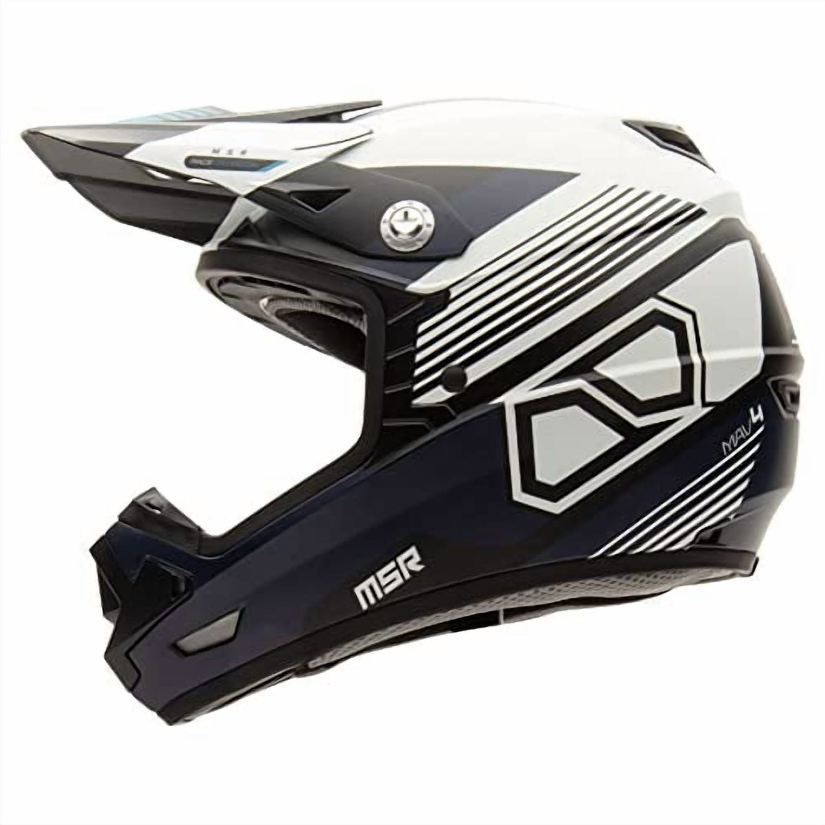 MSR Mav4 Sensor Helmet w/MIPS (Small, Navy) Motorcycle Off Road Dirt Bike