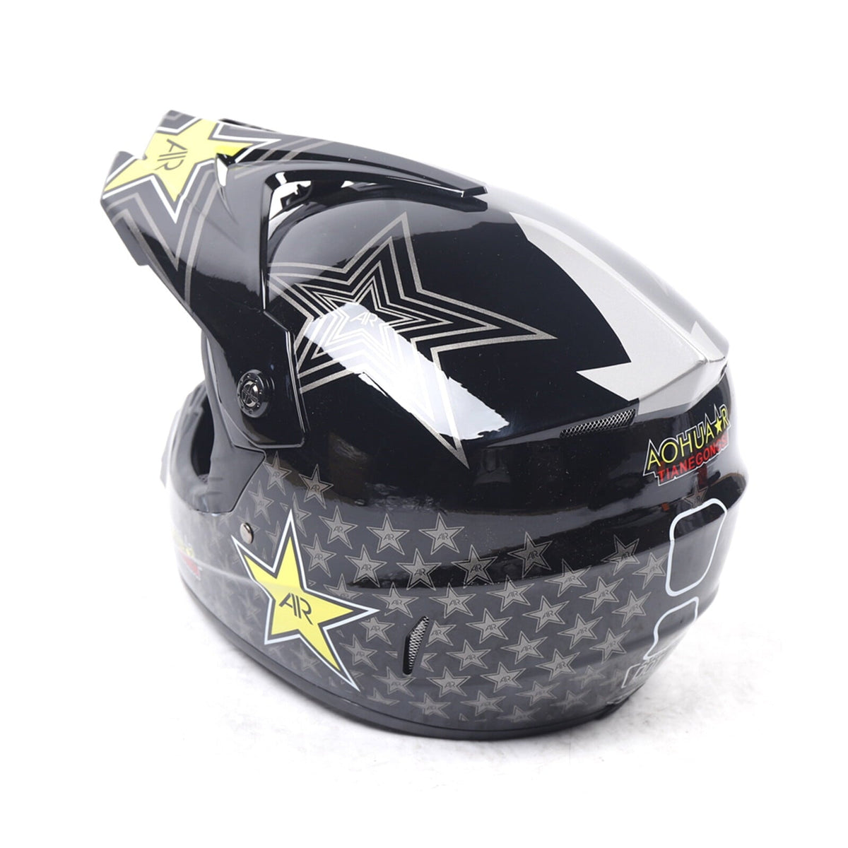 Adult ATV Motocross Dirt Bike Motorcycle Off-Road Helmet w/ Goggles Gloves