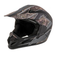 Adult Frenzy Mossy Oak MX Off-Road Motocross, ATV, Dirt Bike Helmet, DOT Approved Size: Large