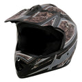 Youth Frenzy Mossy Oak Camo Mx off-road Motocross, ATV, Dirt Bike Helmet, Dot Approved - Medium