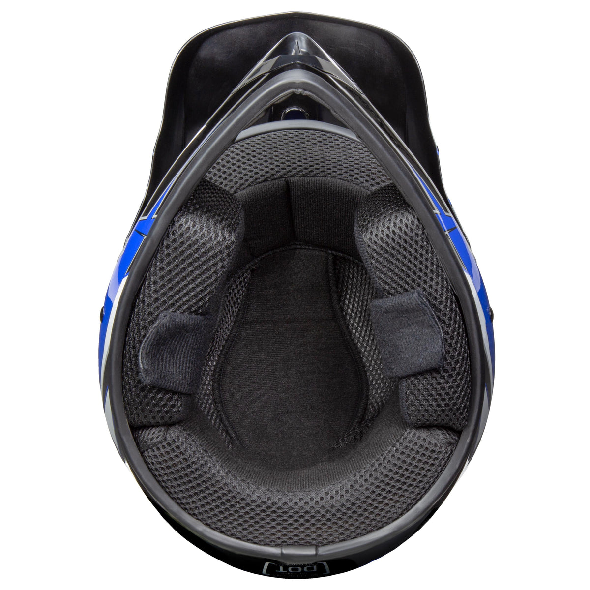 Youth Frenzy MX ATV off-road Youth Helmet DOT Approved Blue, Large