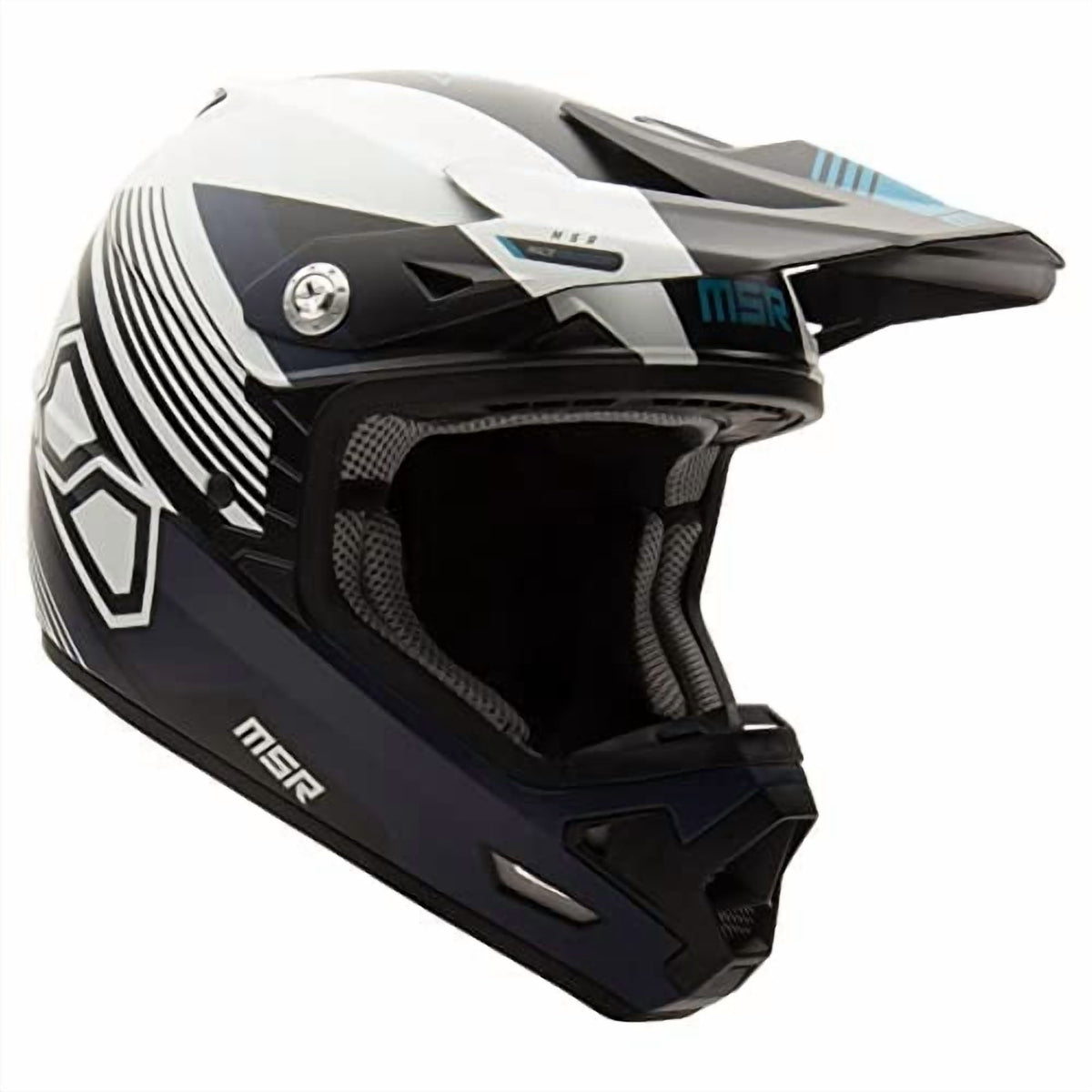 MSR Mav4 Sensor Helmet w/MIPS (Medium, Navy) Motorcycle Off Road Dirt Bike