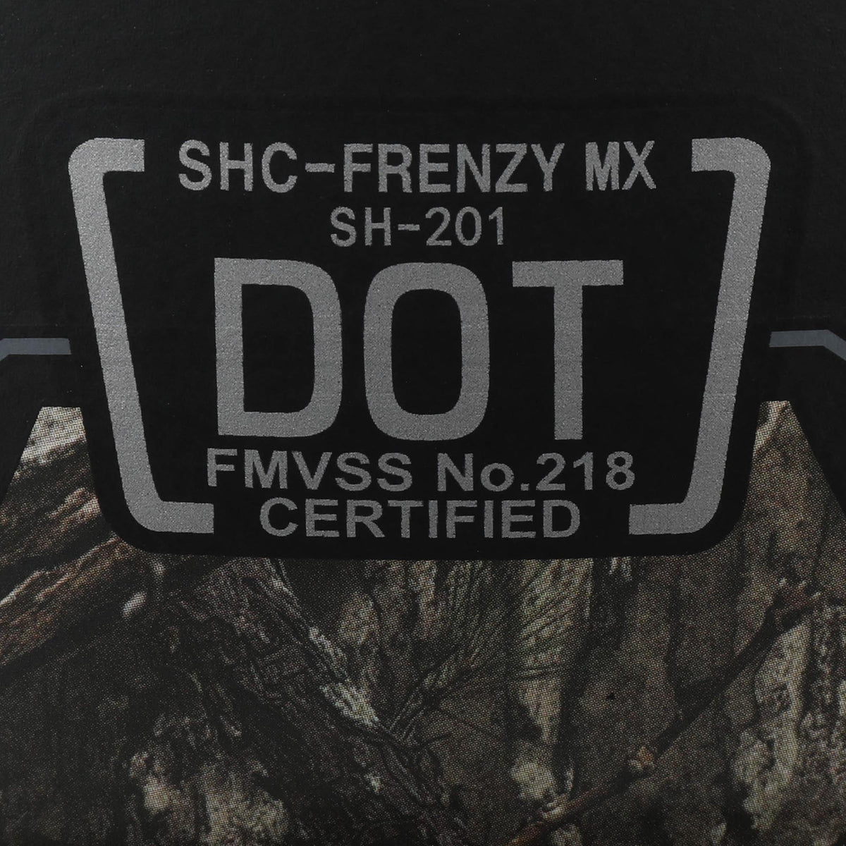 Adult Frenzy Mossy Oak Mx Off-Road Motocross ATV Dirt Bike Helmet Dot Approved Size: Medium