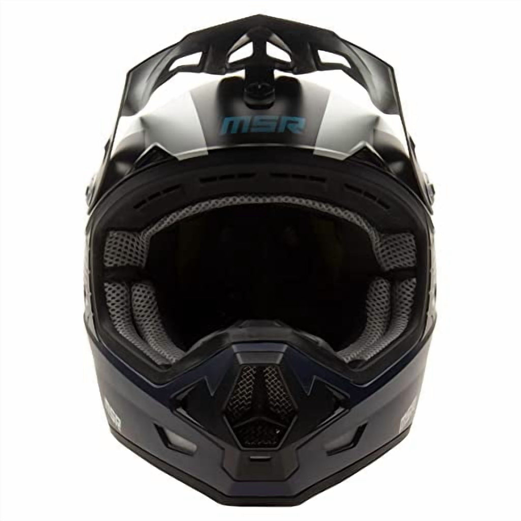 MSR Mav4 Sensor Helmet w/MIPS (Medium, Navy) Motorcycle Off Road Dirt Bike