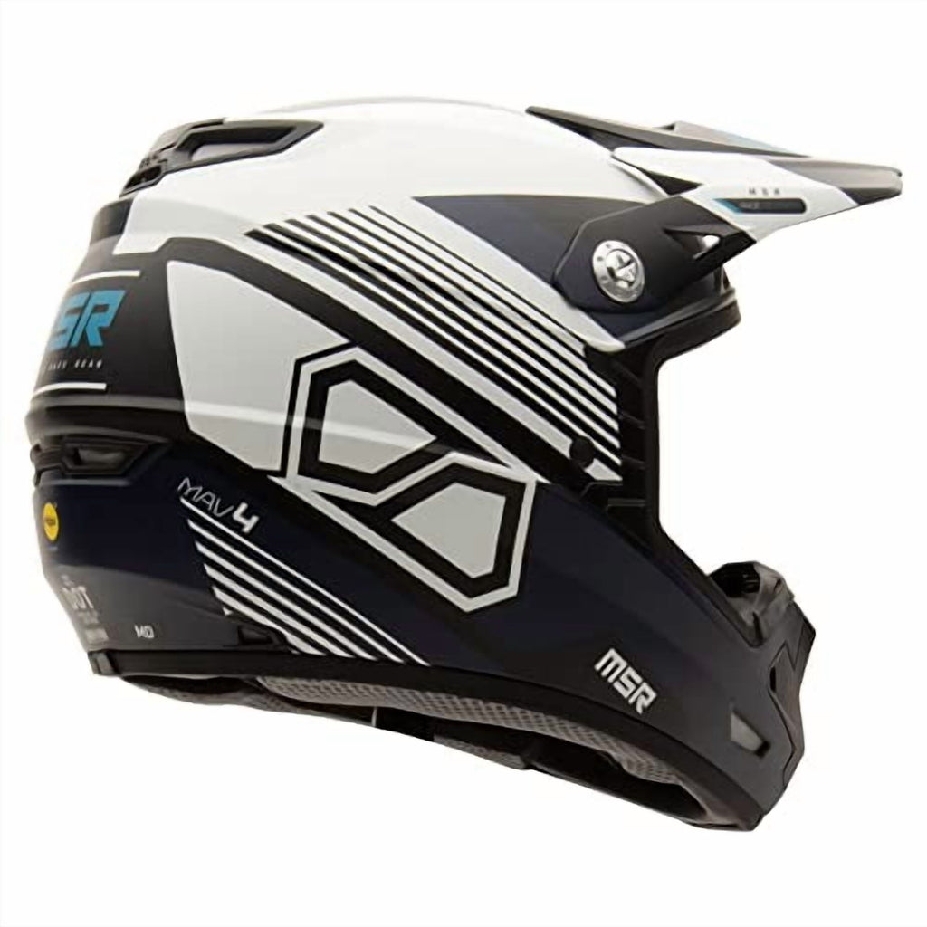 MSR Mav4 Sensor Helmet w/MIPS (Small, Navy) Motorcycle Off Road Dirt Bike