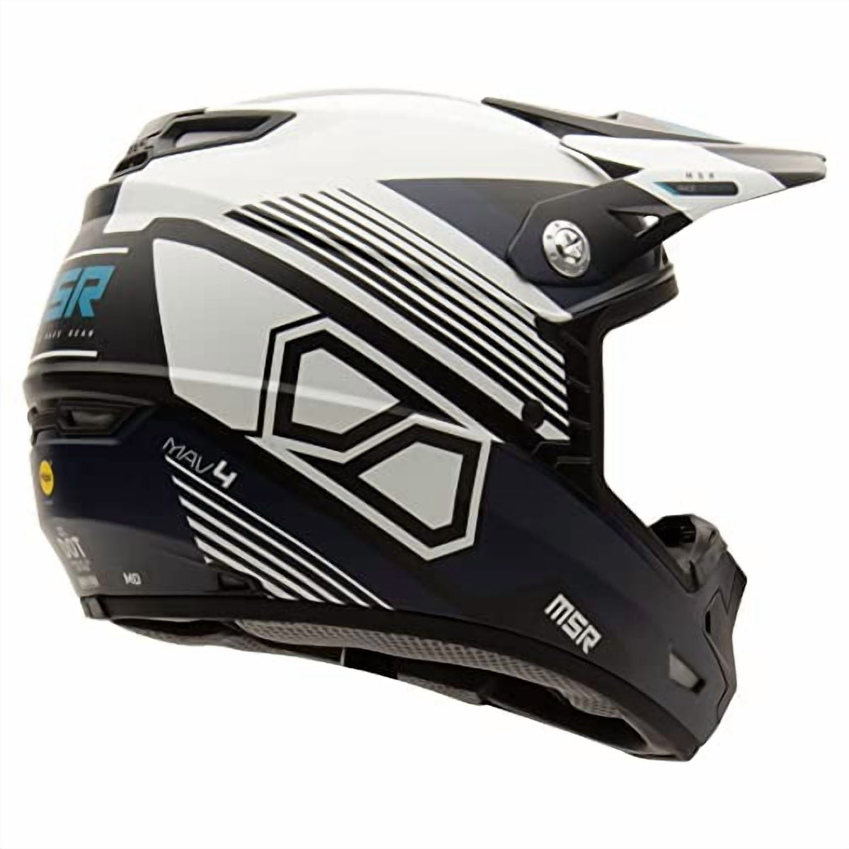 MSR Mav4 Sensor Helmet w/MIPS (Small, Navy) Motorcycle Off Road Dirt Bike